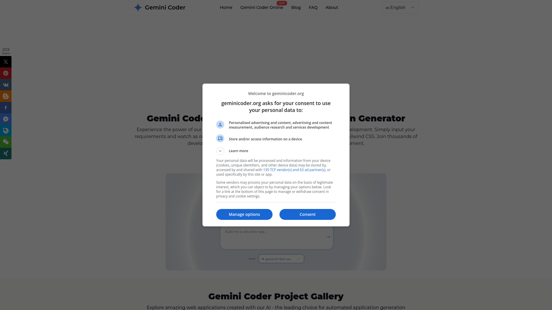 Gemini Coder Ai Powered Web Application Generator Using Google Gemini