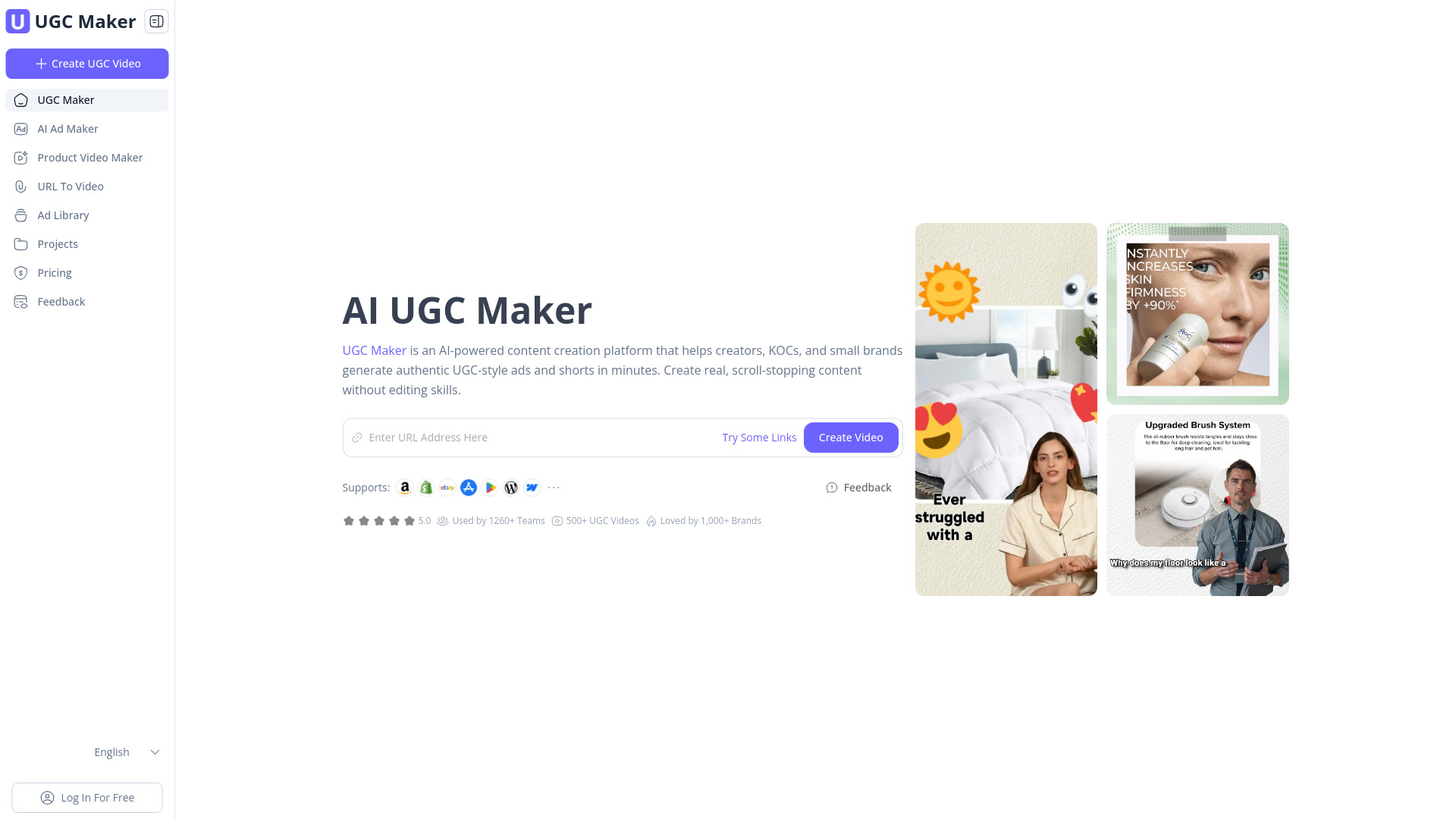 Ugc Maker - UGC Maker: Generate Authentic UGC Ad Videos in Minutes ...